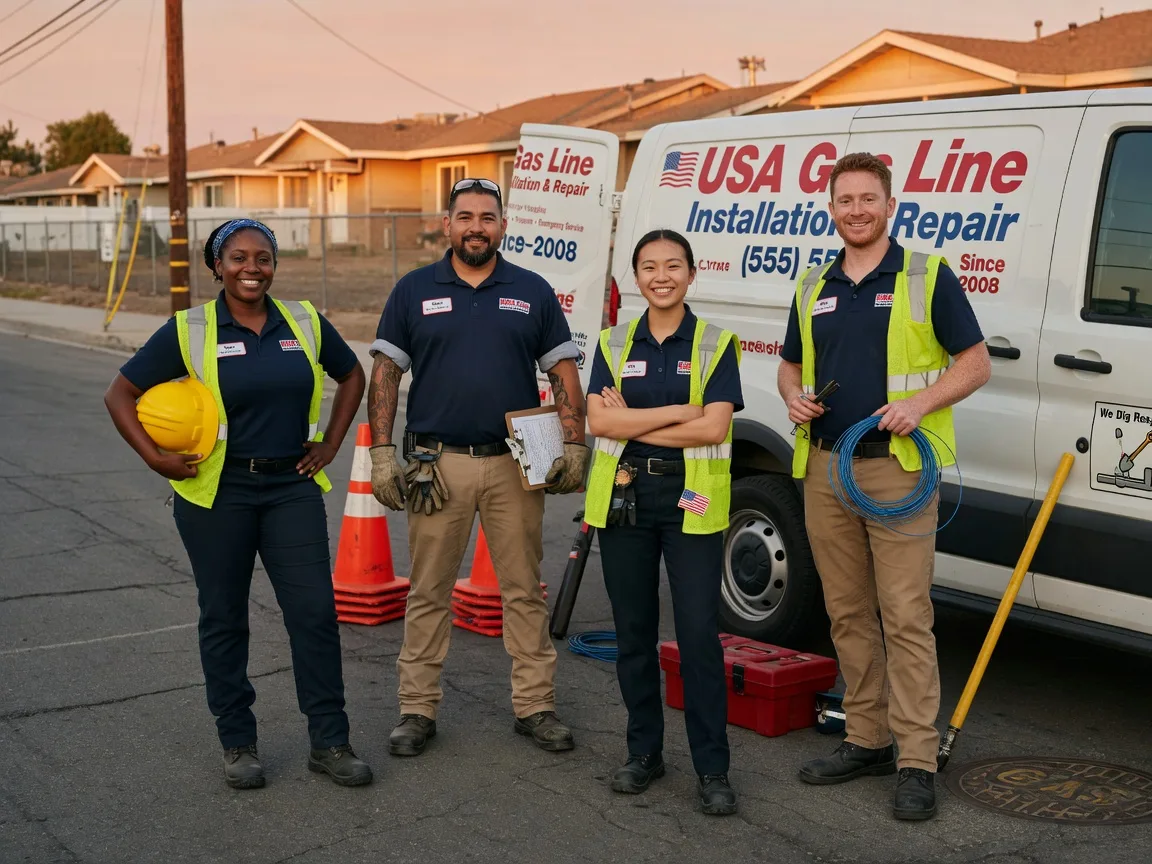 Gas Line Installation company in Humnoke, AR
